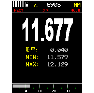 0.001mmの高分解能モード