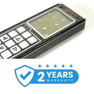 IP65の防塵・防滴性能と2年保証