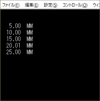 外部データ出力（ZX-5）